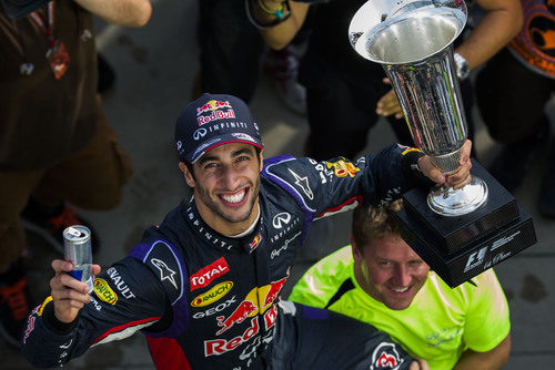 Sonrisa inconfundible de Daniel Ricciardo