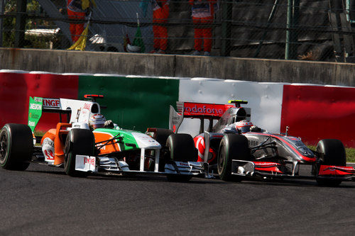 Sutil y Kovalainen