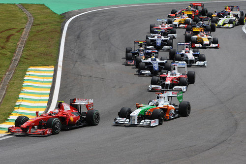 Raikkonen en Interlagos