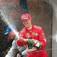Michael Schumacher gana en 2002