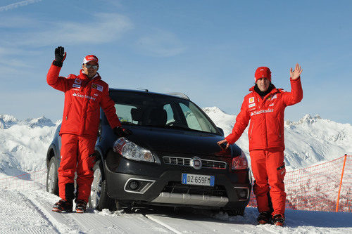 Felipe Massa y Fernando Alonso en una imagen promocional