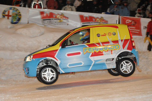 Fernando se despega del hielo con un turismo