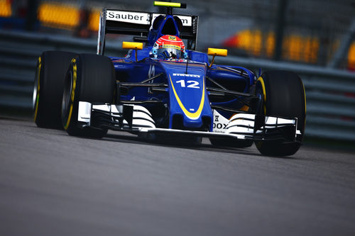 Felipe Nasr en el GP de Rusia