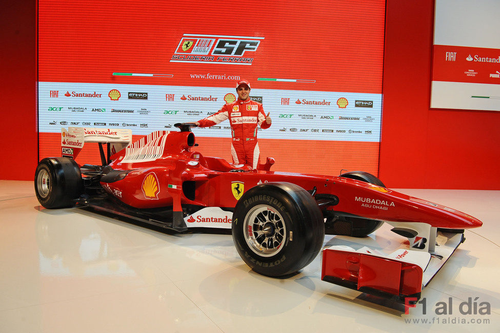 Felipe Massa y el F10