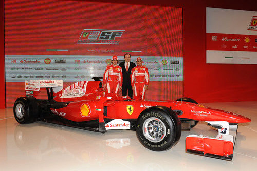 Alonso, Domenicali, Massa y el F10