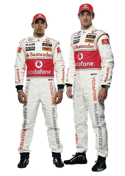 Hamilton y Button, los pilotos de McLaren