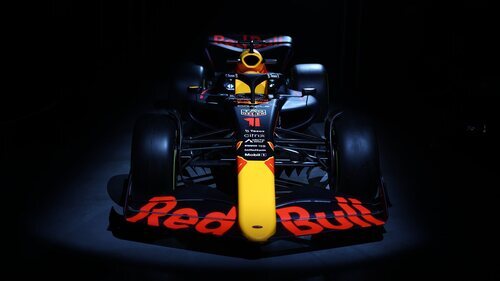 Vista frontal del RB18