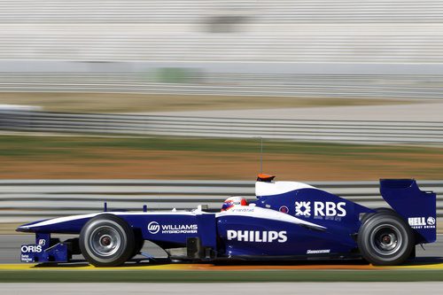 Barrichello pone a tope el Williams