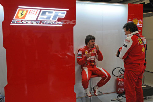 Fernando Alonso y Fabrizio Borra