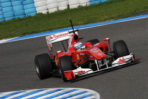 Fernando con el F10 y sobre seco