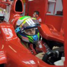 Massa en el F2008