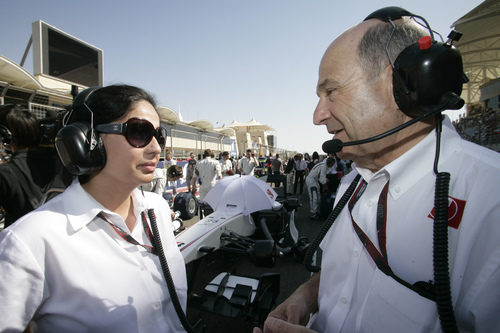 Monisha Kaltenborn y Peter Sauber