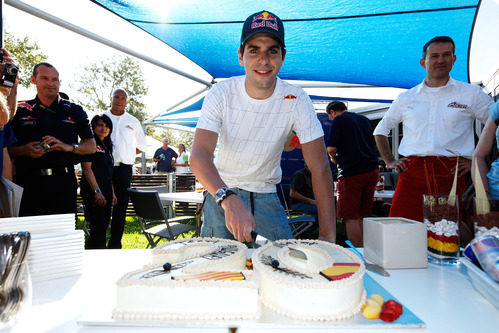 Jaime Alguersuari celebra su cumpleaños en Australia