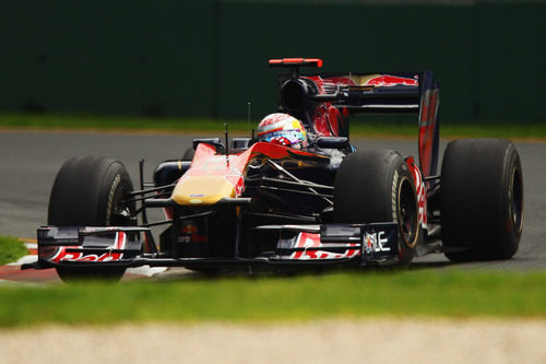 Buemi en la pista de Melbourne