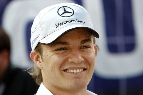 Rosberg muy contento