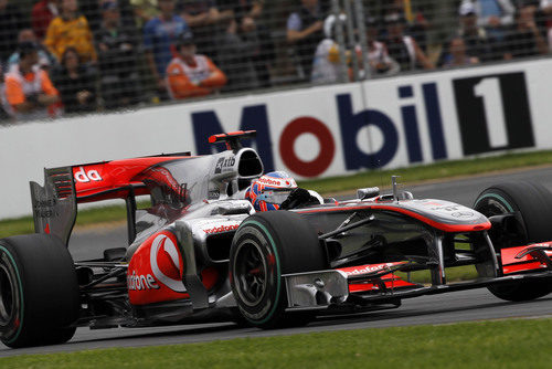 Jenson Button clasificó cuarto