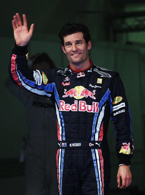 Webber consigue la segunda 'pole' de su carrera deportiva