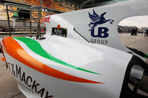 'UB Group', nuevo patrocinador para Force India