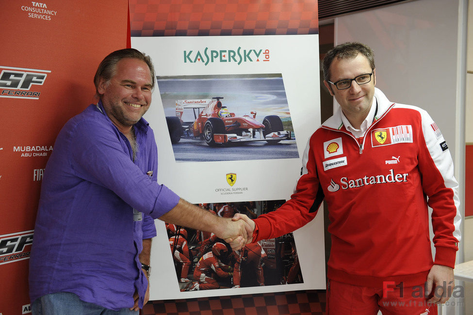 Nuevo acuerdo de patrocinio entre Ferrari y Kaspersky