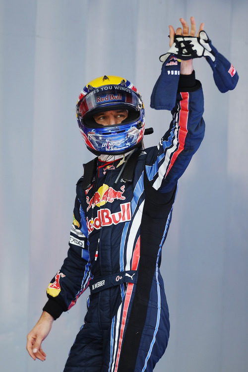 'Pole' para Mark Webber en Barcelona