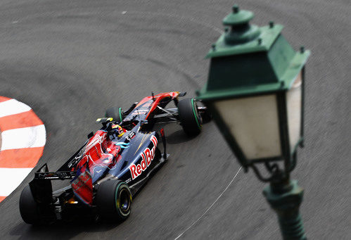 Alguersuari sobre el STR5 en MonteCarlo