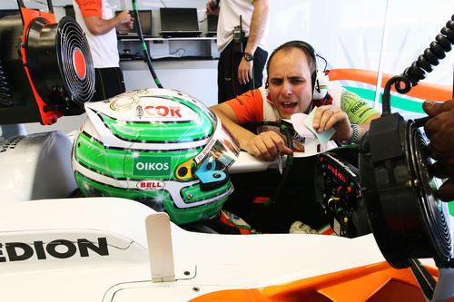 Liuzzi en su Force India