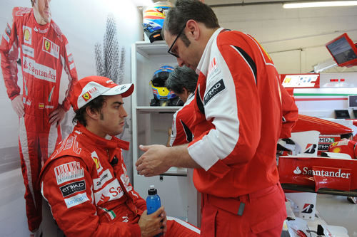 Alonso y Domenicali