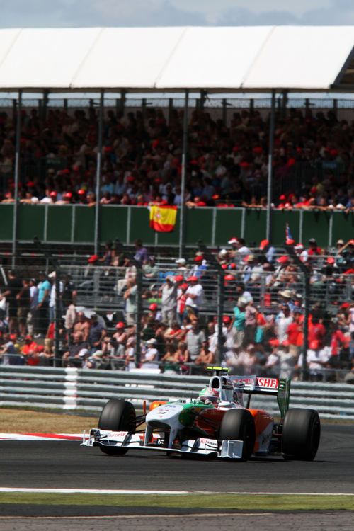 Liuzzi en Silverstone