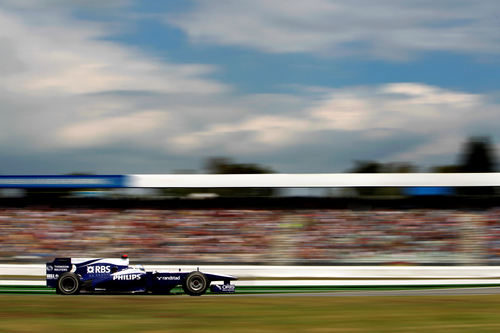 Barrichello en la Q3