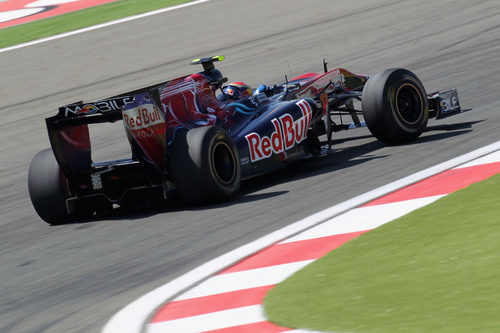 Jaime intenta mejorar el Toro Rosso