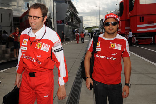 Domenicali y Massa