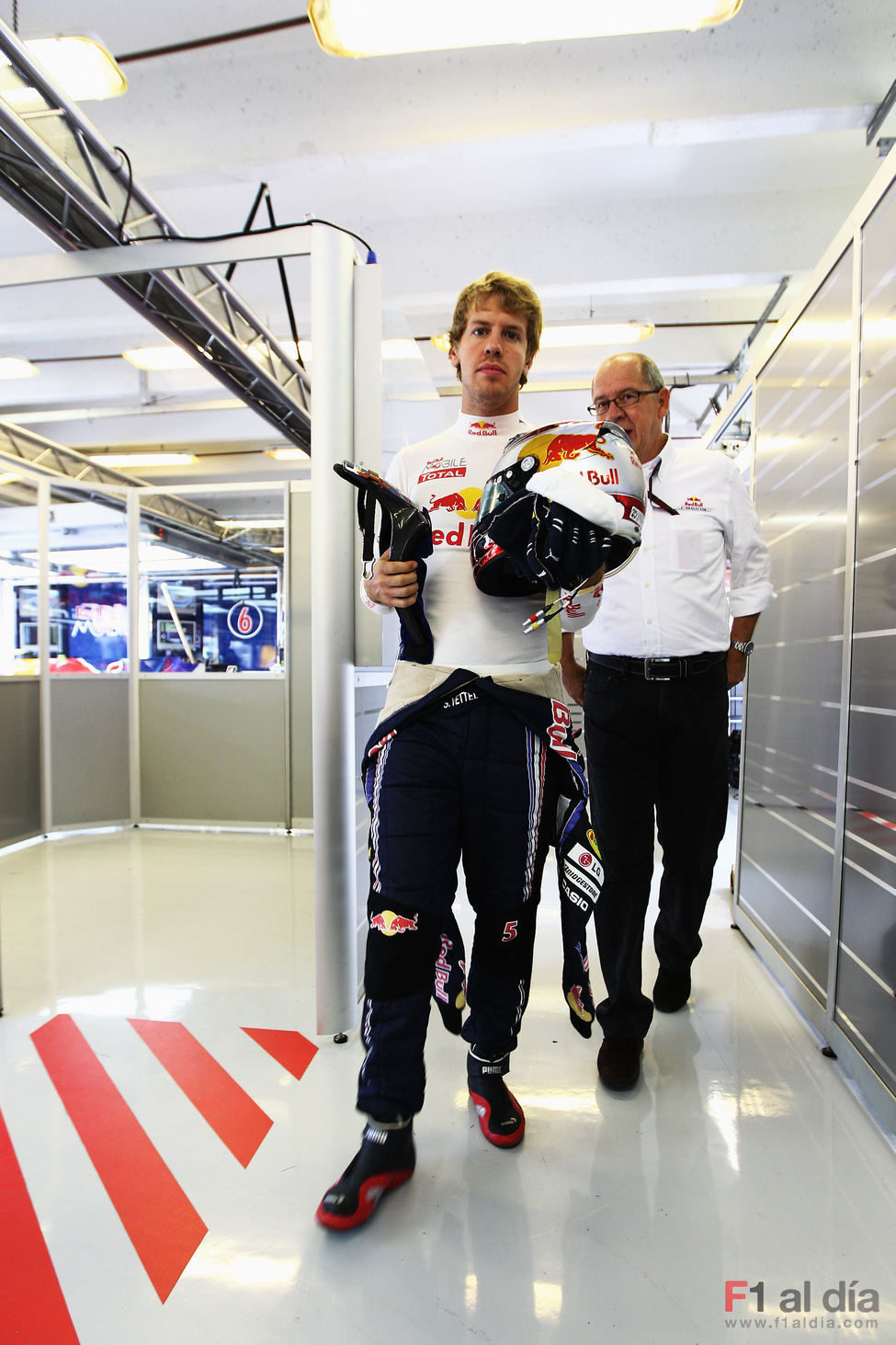 Vettel se prepara