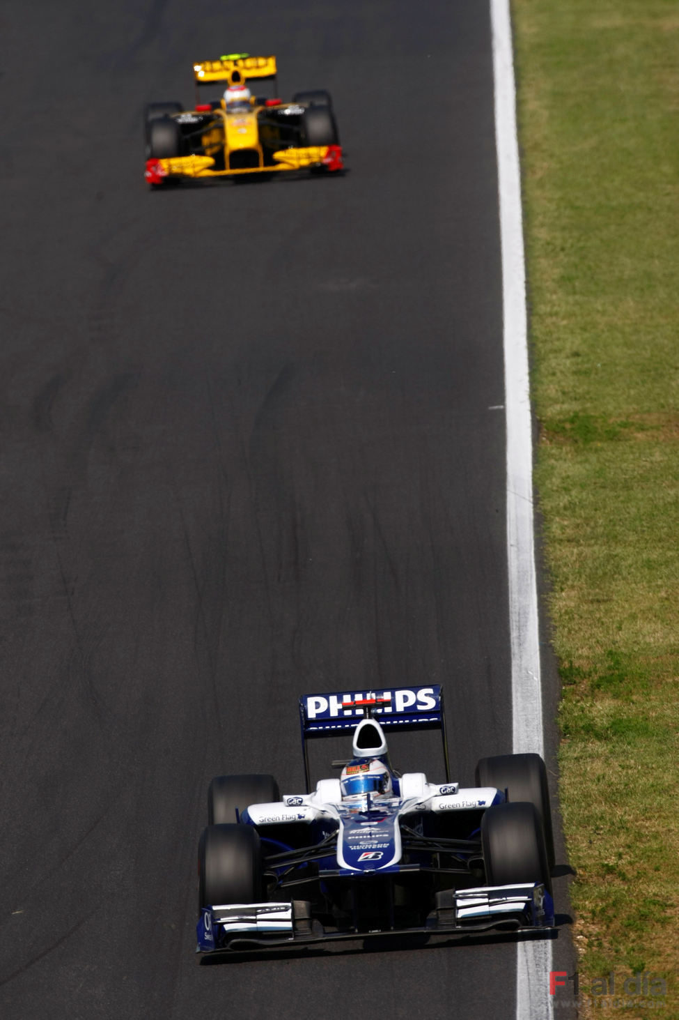 Barrichello en Hungría