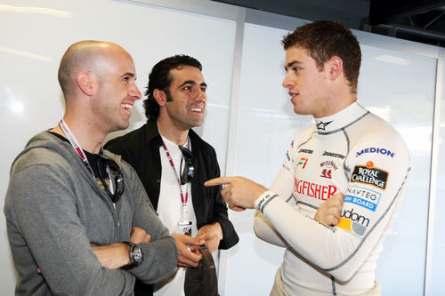 Di Resta y sus primos