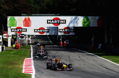 Vettel en Monza