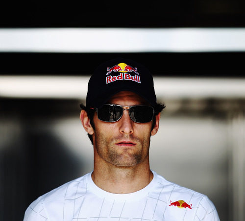 Webber en boxes