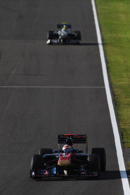 Buemi en la pista