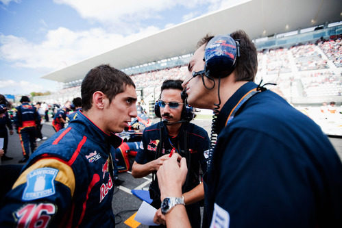 Buemi en la parrilla