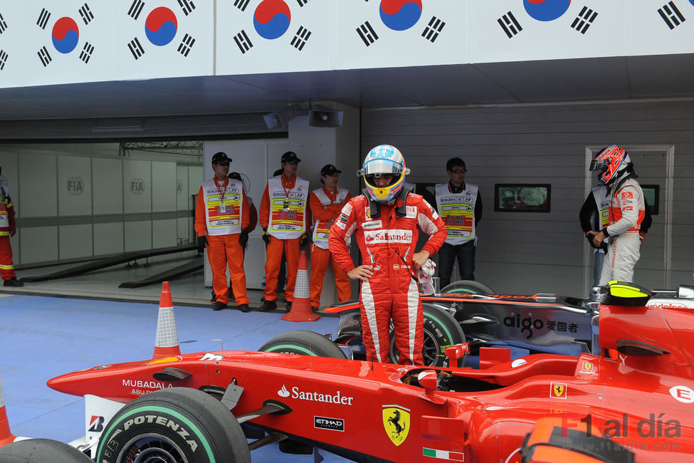 Alonso acaba en tercer lugar