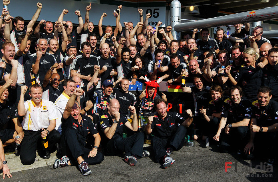 Foto de equipo de Red Bull