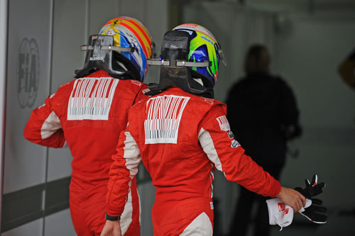 Massa y Alonso