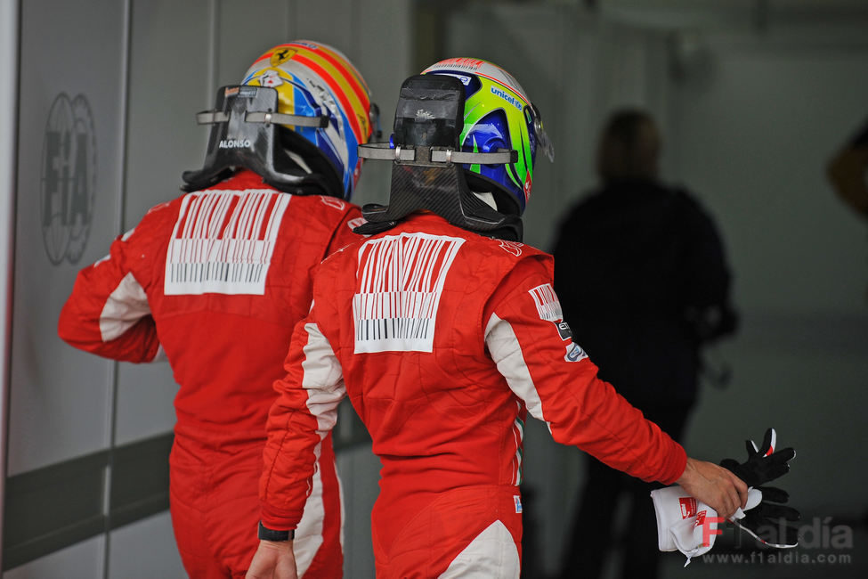 Massa y Alonso