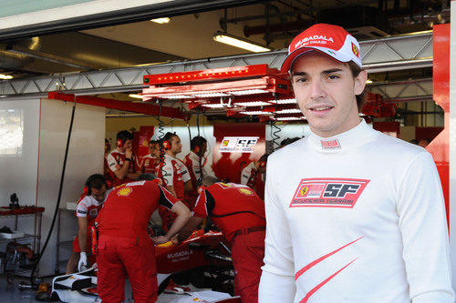 Jules Bianchi, piloto probador de Ferrari en 2011