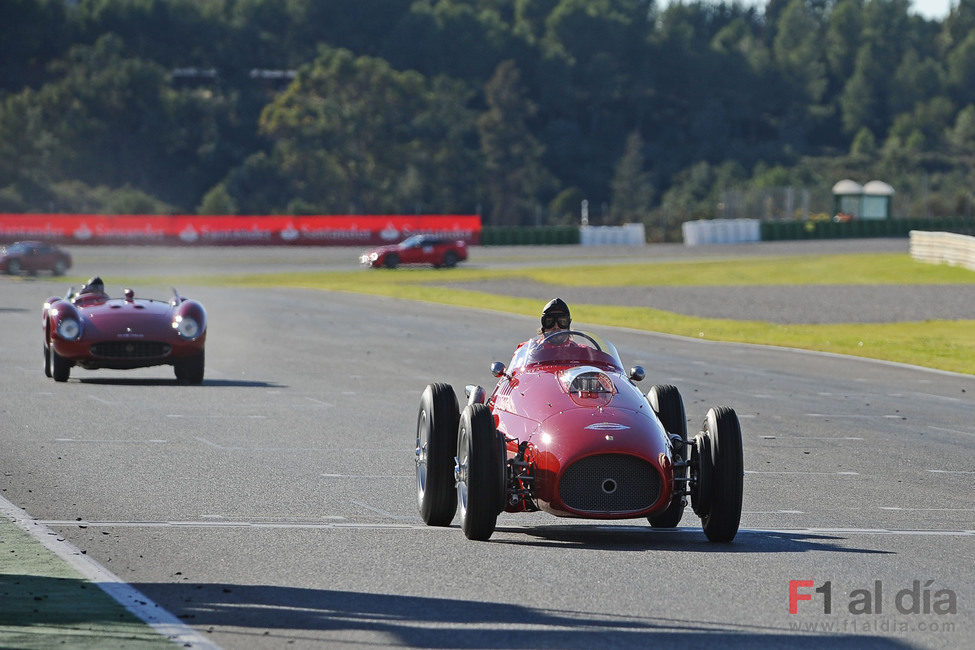 Alonso rueda con el 375 Indianapolis de 1954