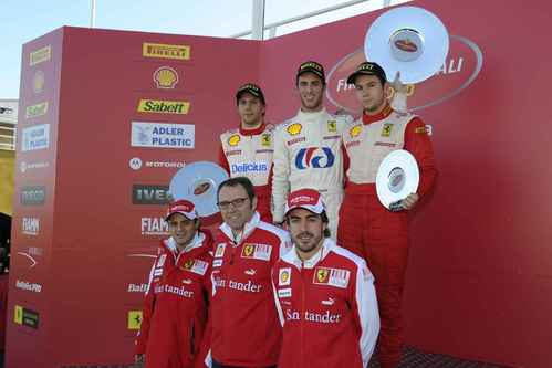 Massa, Domenicali y Alonso entregan los premios