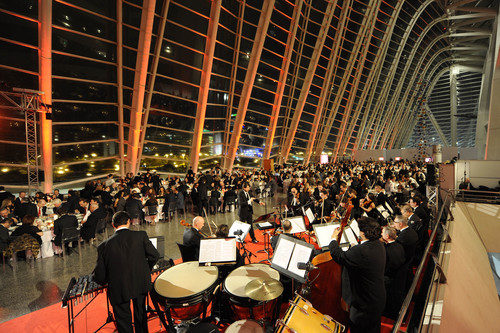 Música para la cena de gala en la Ciudad de las Artes y las Ciencias de Valencia