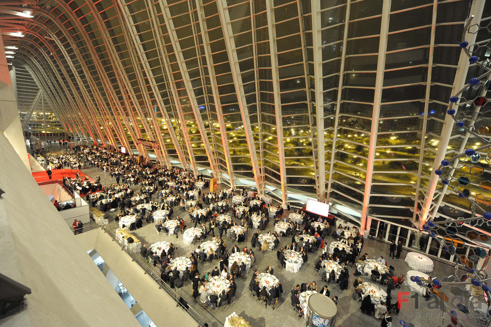 Gran cena de gala en Valencia