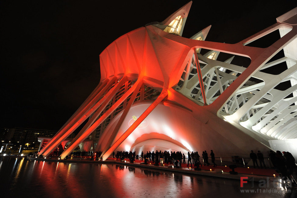 La Ciudad de las Artes y las Ciencias de Valencia luce espectacular