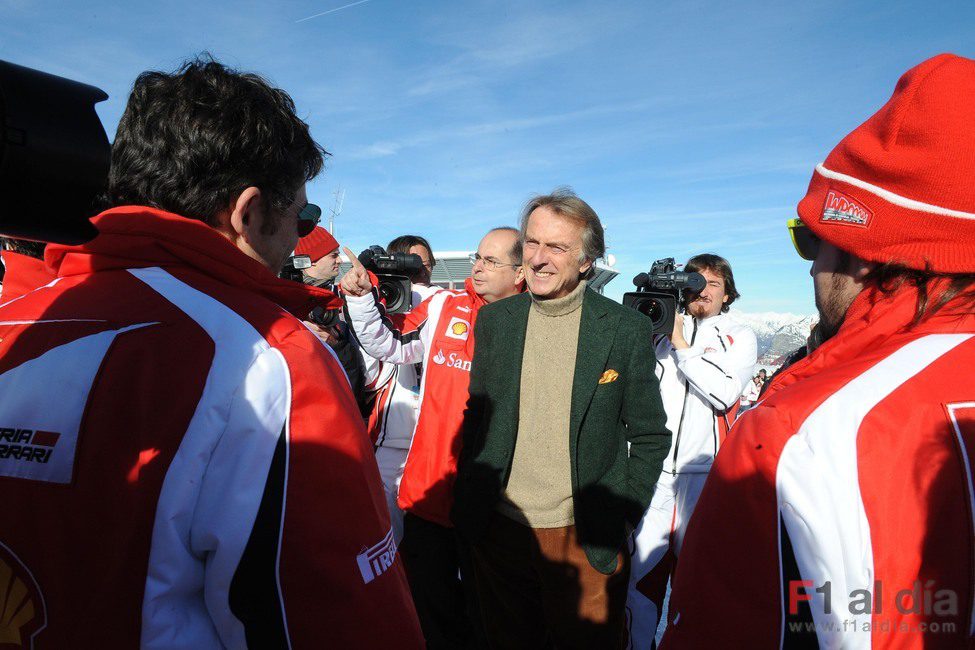 Luca di Montezemolo llega a Madonna di Campiglio