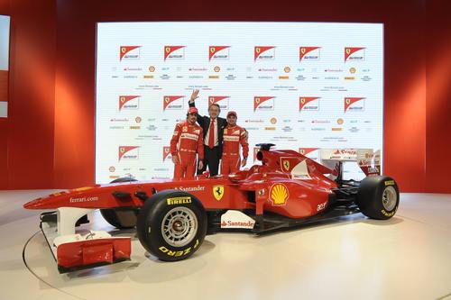 Alonso, Montezemolo, Massa y el F150